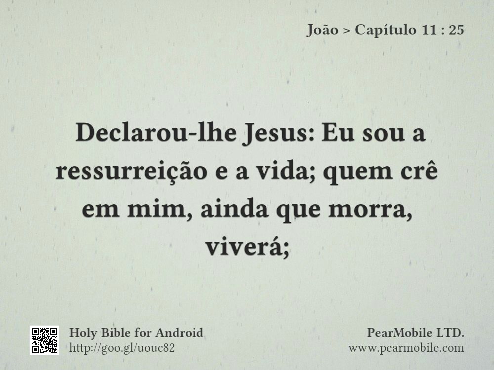 João, Capítulo 11:25